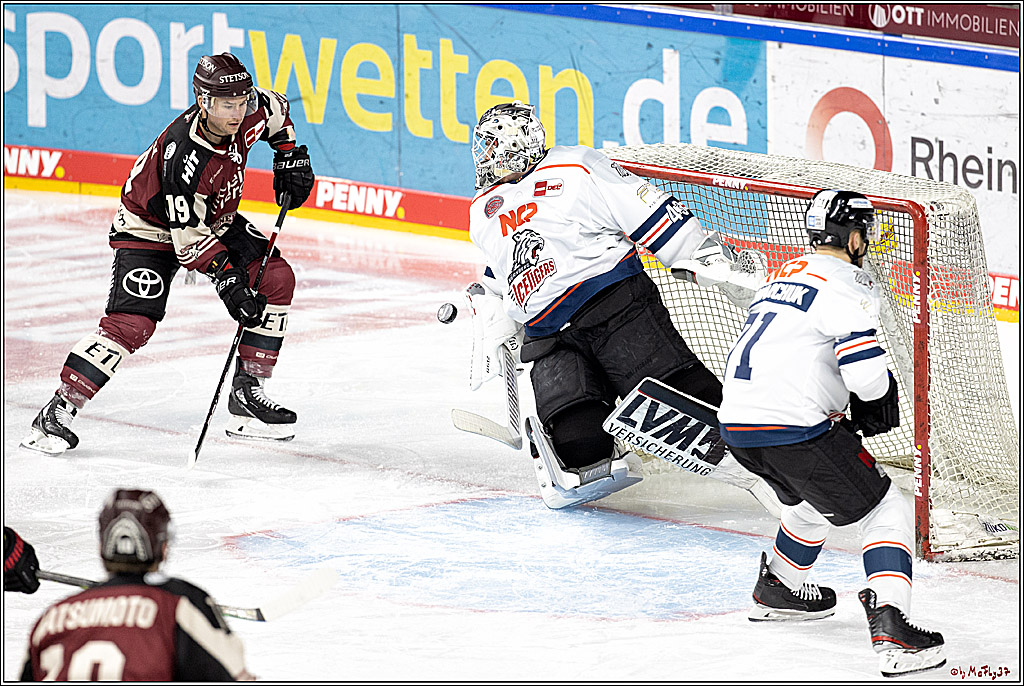 PENNY DEL;  Koelner Haie - Nuernberger Ice Tigers; Koeln, 25.03.2021
